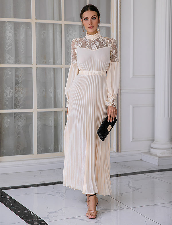Robe de Soirée Élégante avec Dentelle
