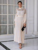 Robe de Soirée Élégante avec Dentelle