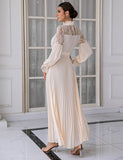 Robe de Soirée Élégante avec Dentelle