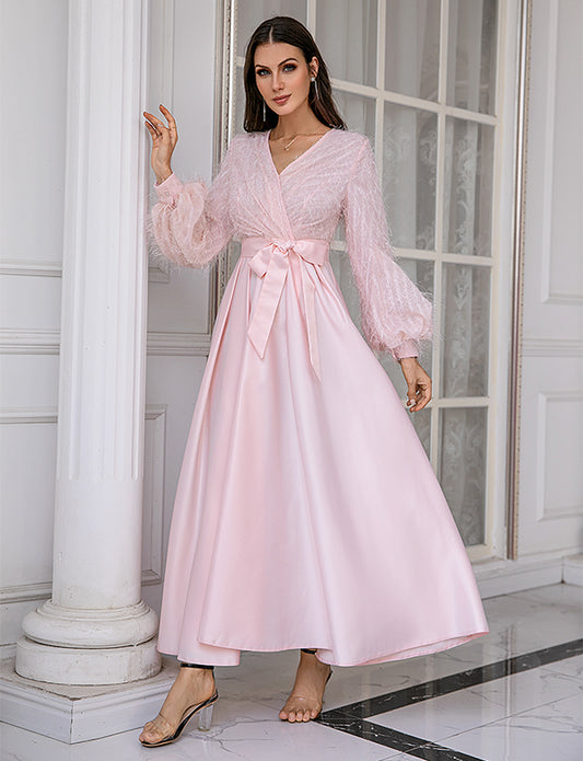 Robe de Soirée Rose