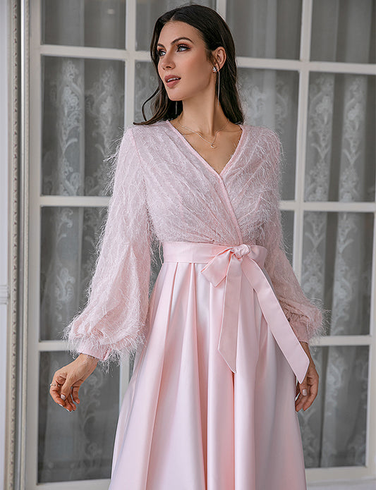 Robe de Soirée Rose