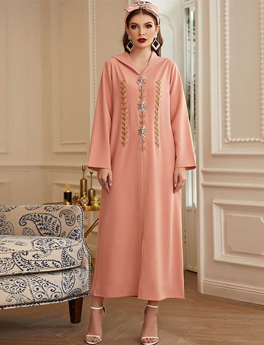 Robe De Prière Musulmane Femme - Caftan Ample En Coton - Abaya Grande Taille Confortable - 14