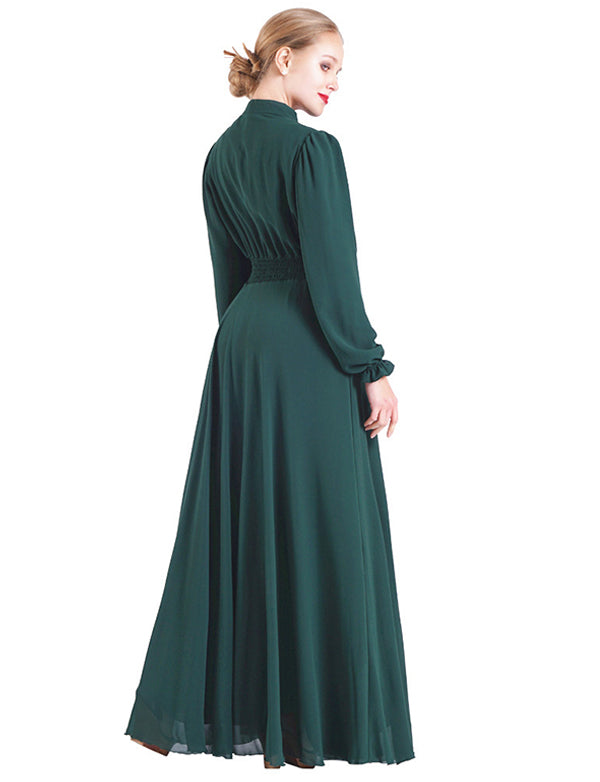 Robe Musulmane en Mousseline Eid Mubarak