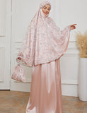 Costume Femme Dentelle Brodée Rose