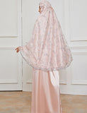 Costume Femme Dentelle Brodée Rose