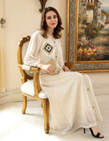 Paillettes Bleu clair Long Marocain Caftan