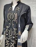 Bourgogne Robe de soirée caftan marocaine