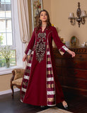 Vert foncé Robe de soirée caftan marocaine