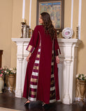 Vert foncé Robe de soirée caftan marocaine