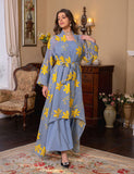 Robe camisole grise musulmane en maille Abaya