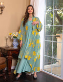 Robe camisole grise musulmane en maille Abaya