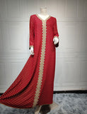 Robe musulmane estampillée