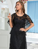 Robe en dentelle au tempérament élégant