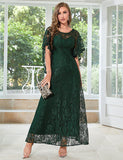 Robe en dentelle au tempérament élégant