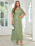 Robe en dentelle au tempérament élégant