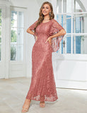 Robe en dentelle au tempérament élégant