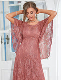 Robe en dentelle au tempérament élégant