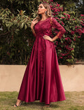 Robe de soirée Sexy Big Swing en dentelle avec traîne
