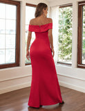Robe de soirée sexy en mosaïque traînante