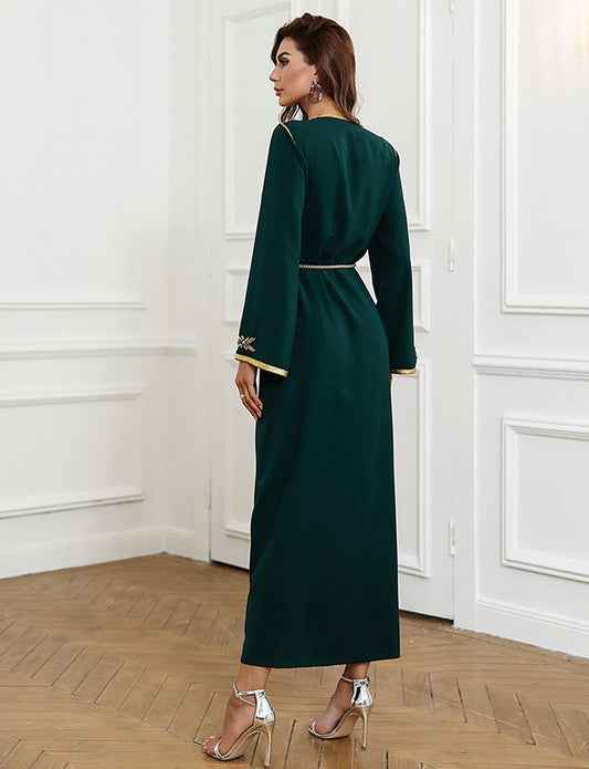 Robe Caftan en Strass