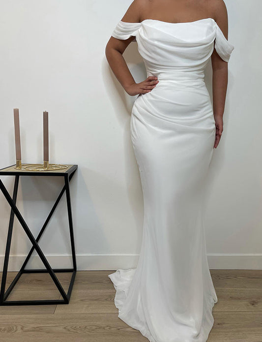 Robe de Mariée Sirène Blanc