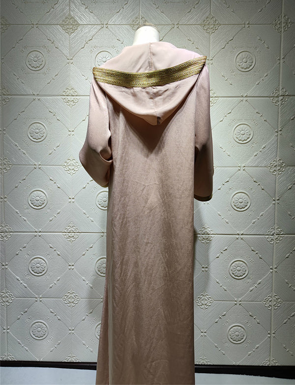 Caftan Marocain à Capuche Robe