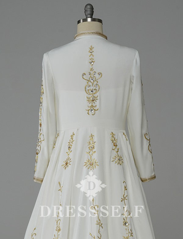 Caftan Blanc pour Mariée