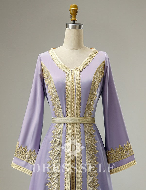 Caftan D'un Soir Lilas