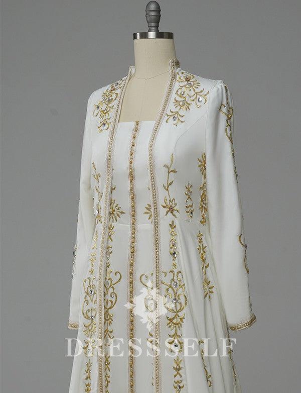 Caftan Blanc pour Mariée
