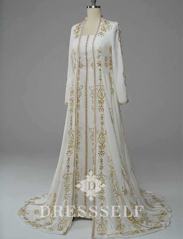 Caftan Blanc pour Mariée