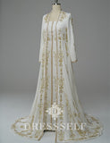 Caftan Blanc pour Mariée